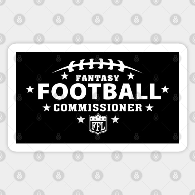 Fantasy Football Commissioner FFL 2022 Official Fantasy League Commish Shirt Sticker by TeeCreations